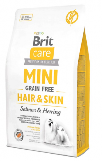 Brit Care Mini Hair Skin Somonlu Ve Ringa Balıklı Tahılsız 7 kg Köpek Maması kullananlar yorumlar